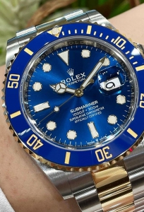 （最新最真版本）2020新款勞力士 Rolex 潛航者 Submariner 41MM 間金藍水鬼 M126613LB-0002  C廠 CLEAN廠