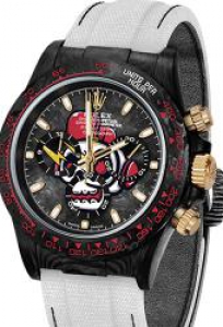 勞力士 Rolex 宇宙計型迪通拿 Cosmograph Daytona 法國CRONUSART改裝廠 Red Hot Skull 紅熱骷髏
