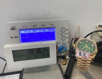 QF 2025 正20K金 最新賭桌綠 煙燻綠 實心中軸 整錶205公克重 吳兄