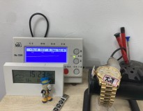 ROLEX 177克加重正20K金 莫桑鑽盤 大哥