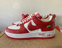 專櫃同步 歐洲原單 真品免稅版 2022 LV 聯名Nike 真品開模全台第一雙 志哥