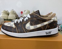 專櫃同步 歐洲原單 真品免稅版 2022 LV 聯名 Nike AIR 黃大哥