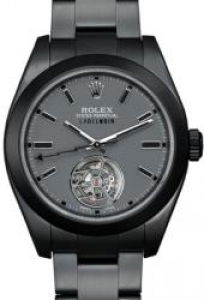 Rolex 勞力士 MILGAUSS 格磁型 116400 瑞士Label Noir改裝廠 LNT01HS-01 陀飛輪